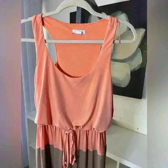 LONDON TIMES Block Color Sleveless Maxi Dress size 6 - Picture 2 of 5